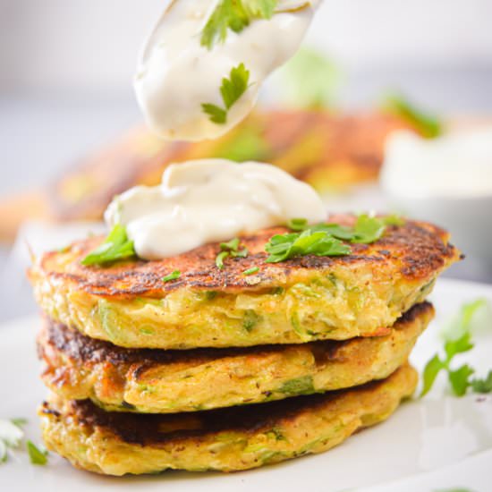 Vegetarian Zucchini ‘Crab’ Cakes