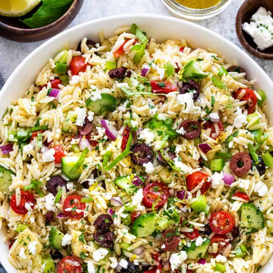 Mediterranean Orzo Salad