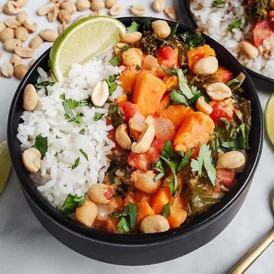 West African Inspired Peanut Stew