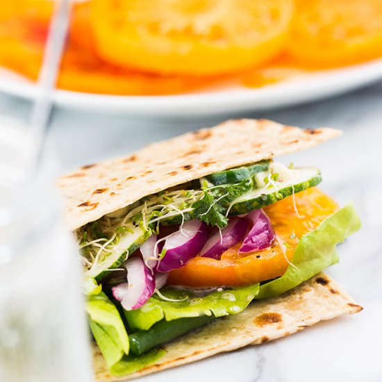 Garden Fresh Sandwich Wrap