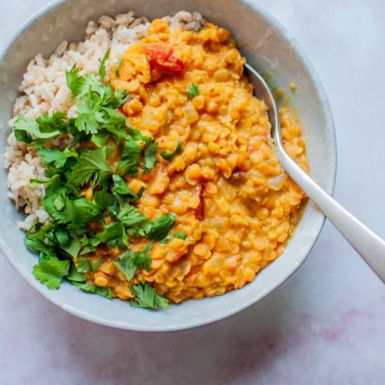 Red Lentil Dal