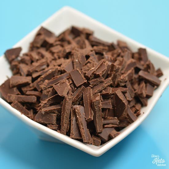 Homemade Keto Chocolate Chips