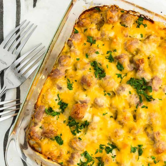 Sausage Hash Brown Casserole