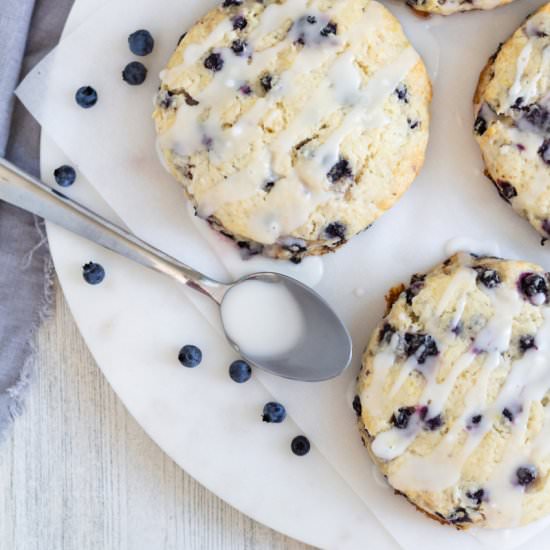 Lemon Blueberry Scones