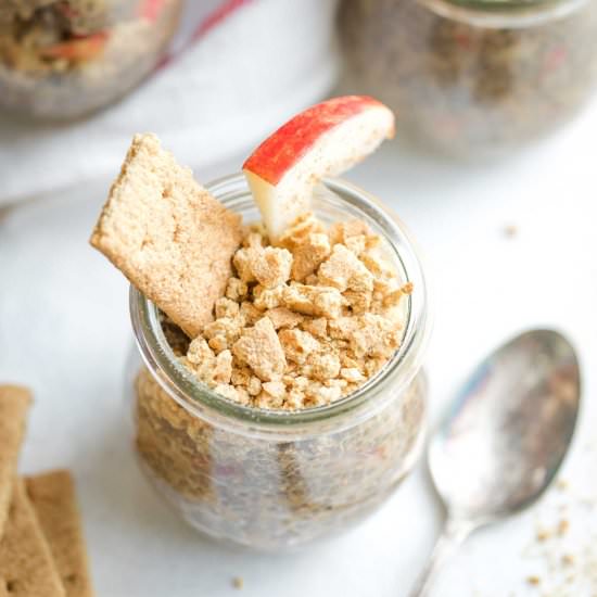 Apple Pie Overnight Chia Pudding