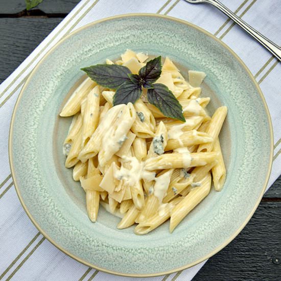 pasta with gorgonzola sauce
