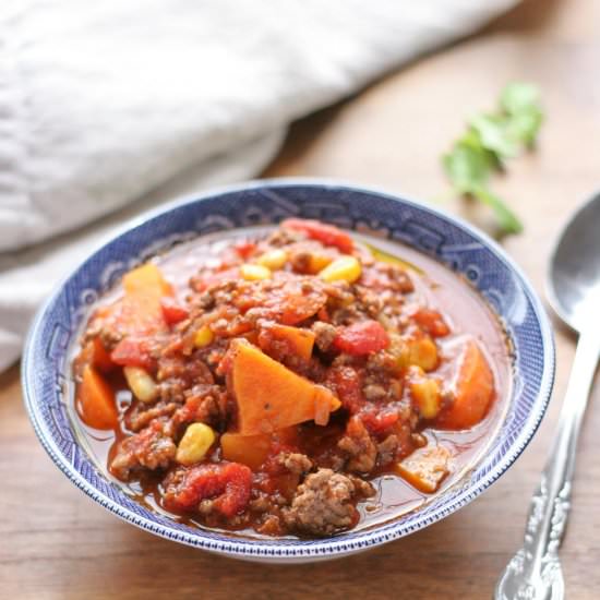Easy Weeknight Hamburger Soup