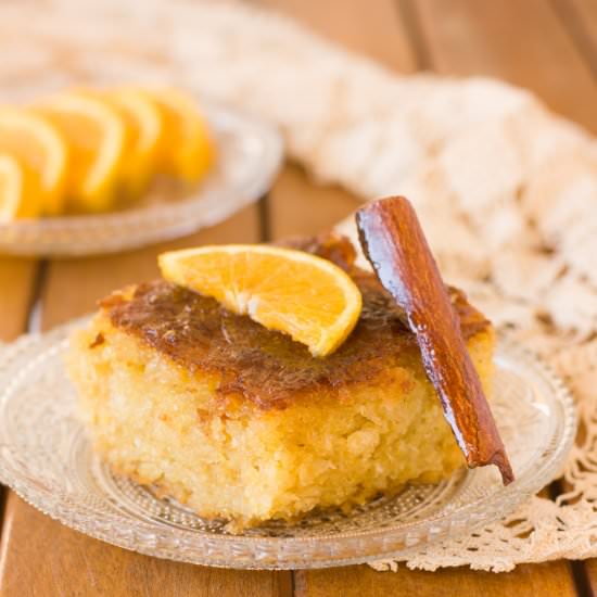 Portokalopita Greek Orange Phyllo Cake