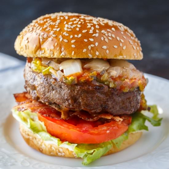 Easy Stuffed Burgers