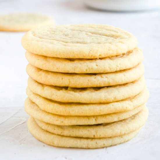 Soft and Chewy Sugar Cookies