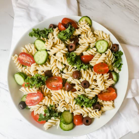 Easy Lemon Pasta Salad (GF)