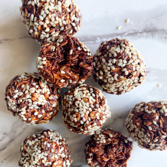 Tahini Date Energy Balls