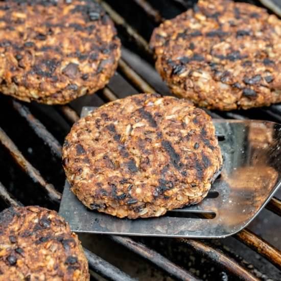 Grillable Veggie Burgers