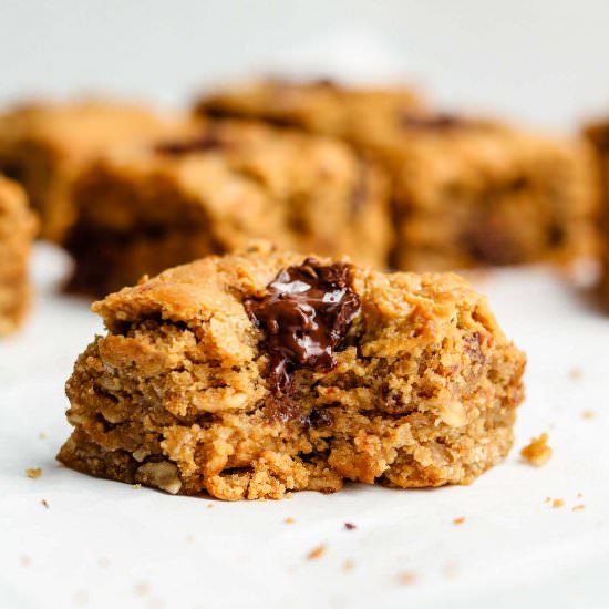 peanut butter oatmeal cookie bars