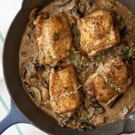 Bacon Chicken Thighs