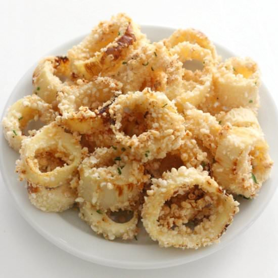 Air Fryer Vegan Calamari (GF/AF)