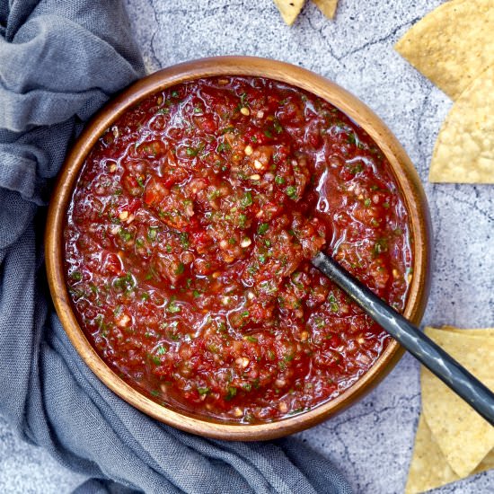 Fresh Tomato Salsa