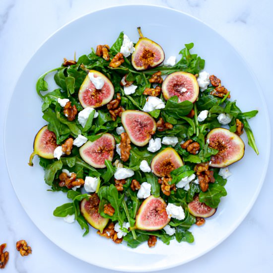 Fig and Goat Cheese Salad