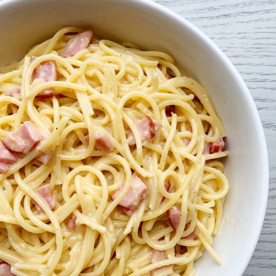 Easy Homemade Pasta Carbonara