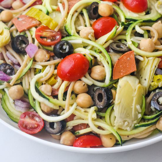 Zesty Zucchini Pasta Salad