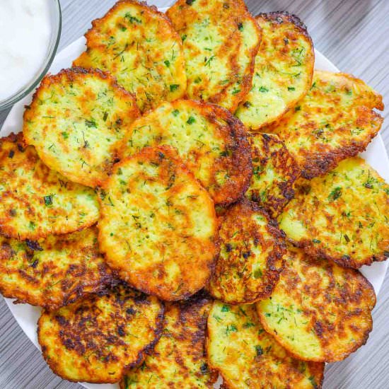 Herbed Potato Pancakes