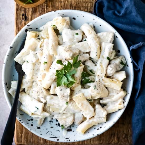 Instant Pot Chicken Alfredo