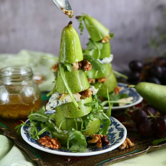 Stacked Pear Salad