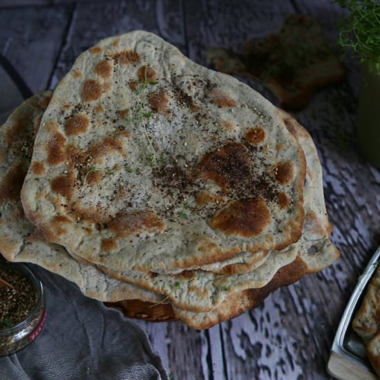 Taboon Bread with Za’atar
