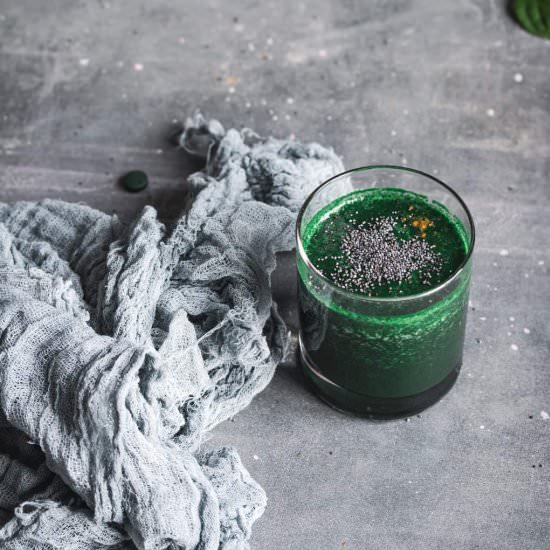 spirulina smoothie
