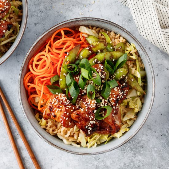 Sweet Chilli Chicken Bowls