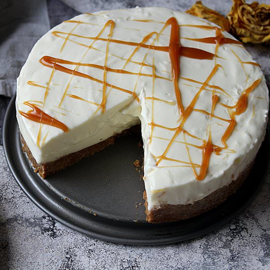 Caramel cheesecake
