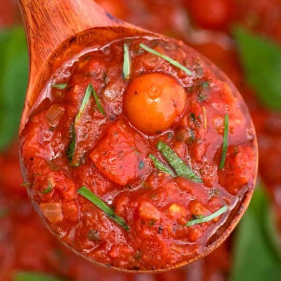 Homemade Marinara Sauce