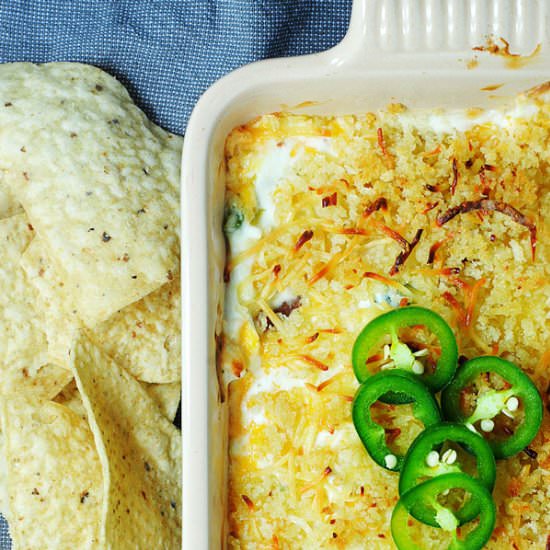 Bacon jalapeno popper dip