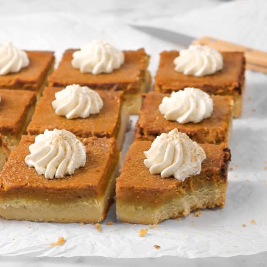 Pumpkin Pie Bars