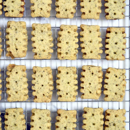 Earl Grey Shortbread Cookies