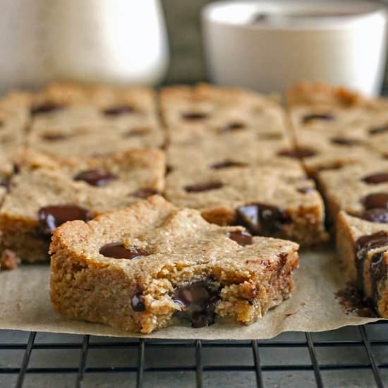Grain Free Brown Butter Blondies