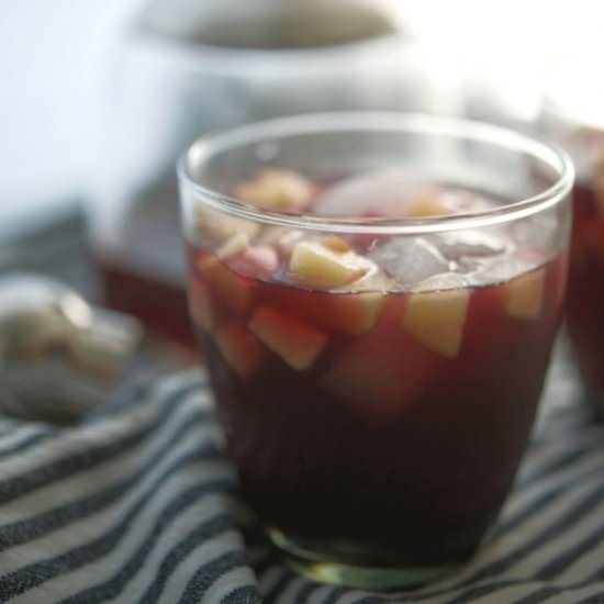 Fireball Apple Sangria
