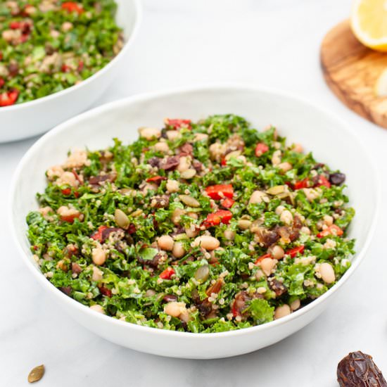White Bean Kale Salad