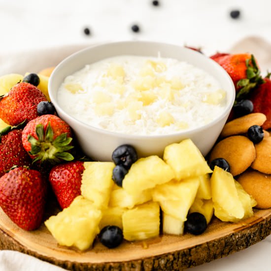 Pina Colada Fruit Dip