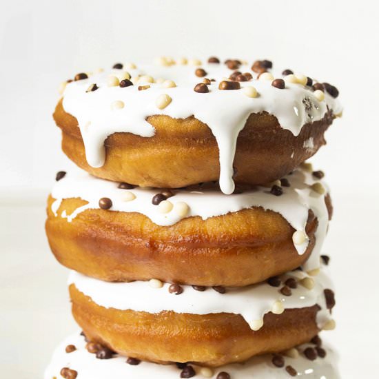 Fluffy Homemade Doughnut Recipe