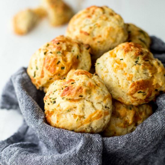 Easy Cheddar Drop Biscuits