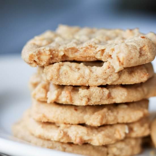 3-Ingredient Peanut Butter Cookies