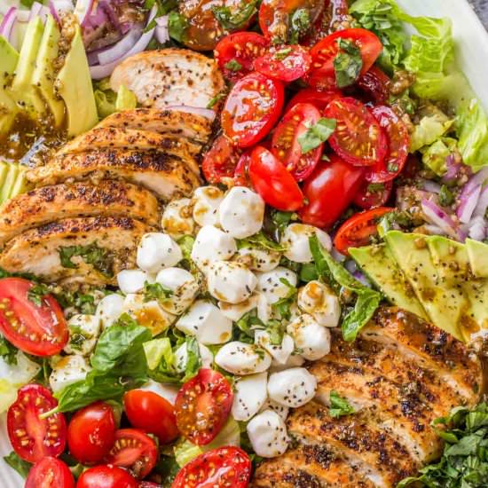 Chicken Caprese Salad