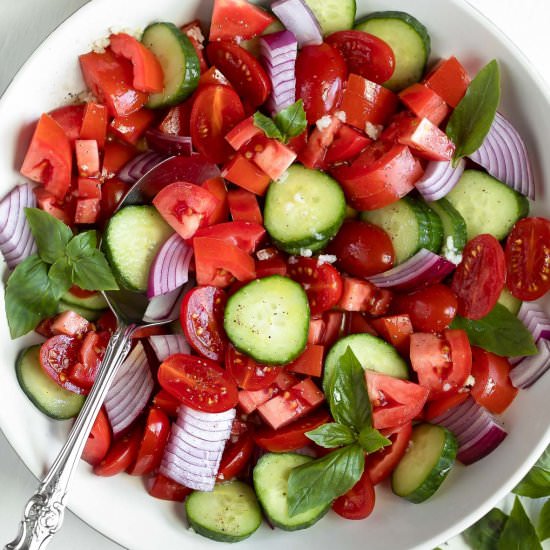 Balsamic Tomato Salad