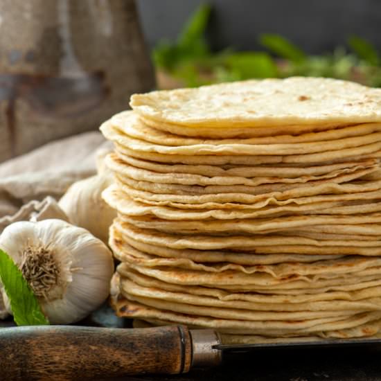 Homemade Flour Tortillas