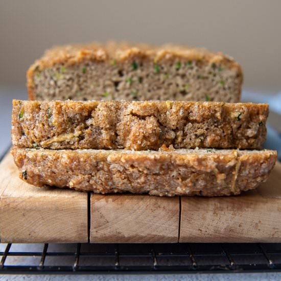 Almond Flour Zucchini Bread