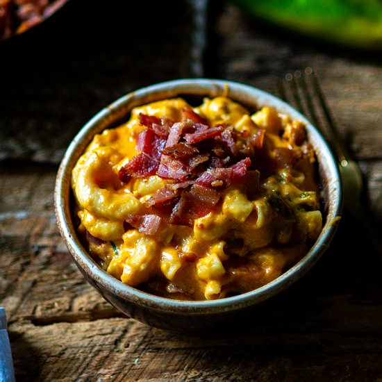 Hatch Green Chile Mac and Cheese