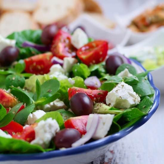 Greek Village Salad ‘Horiatiki’