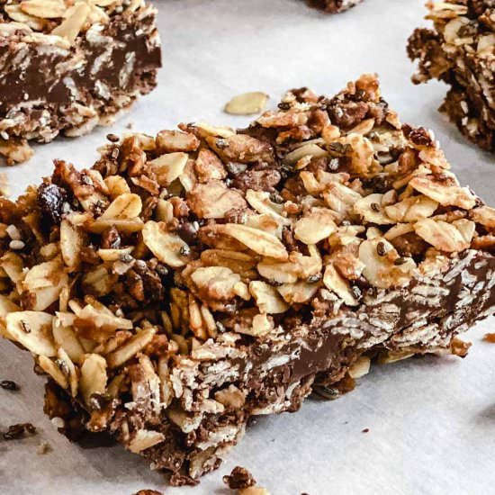 Chocolate Almond Butter Bars