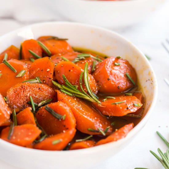 Rosemary Glazed Carrots